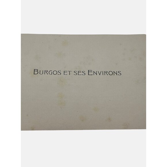 Vintage "Burgos Et Ses Environs" Booklet From Grand Hotel De Paris Burgos Spain - Picture 3 of 8